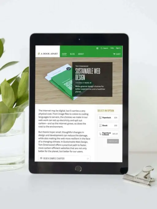 Make greener design choices for better experiences and a healthier planet.